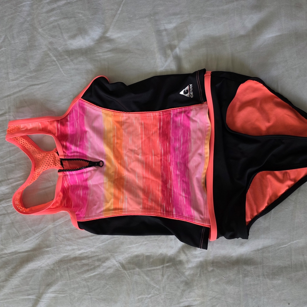 Girls Multicolor Swim Set